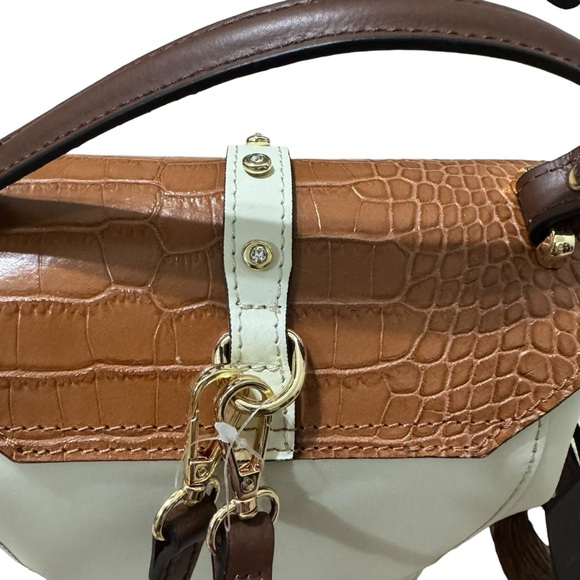 House of Harlow 1960 Brown and Cream Backpack main image 5